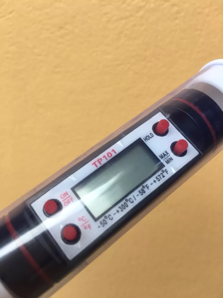 BBQ Thermometer - Measure Oil, Milk, Food Temperature for Cooking Baking photo review