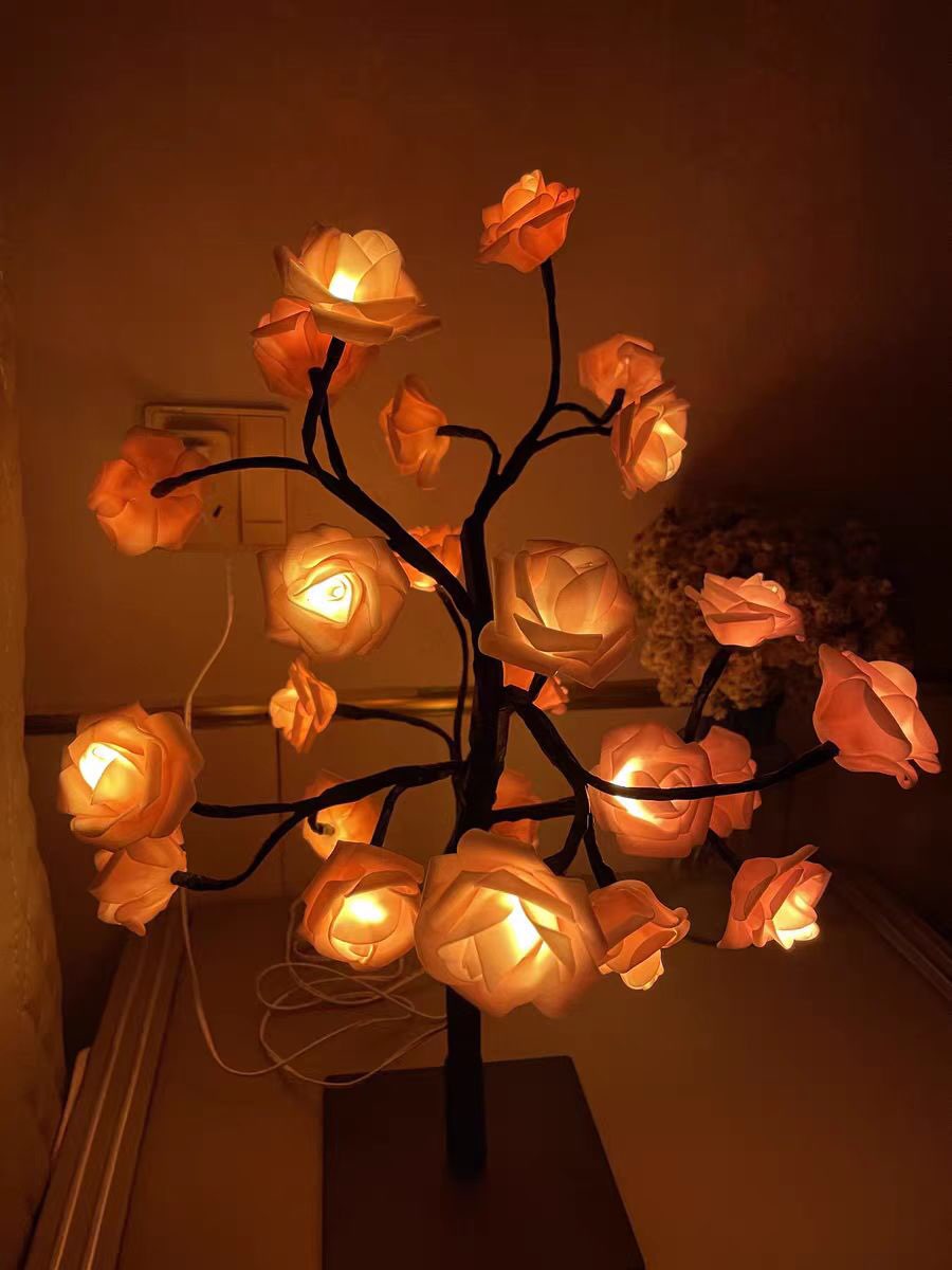 Enchanted Rose Tree Lamp photo review