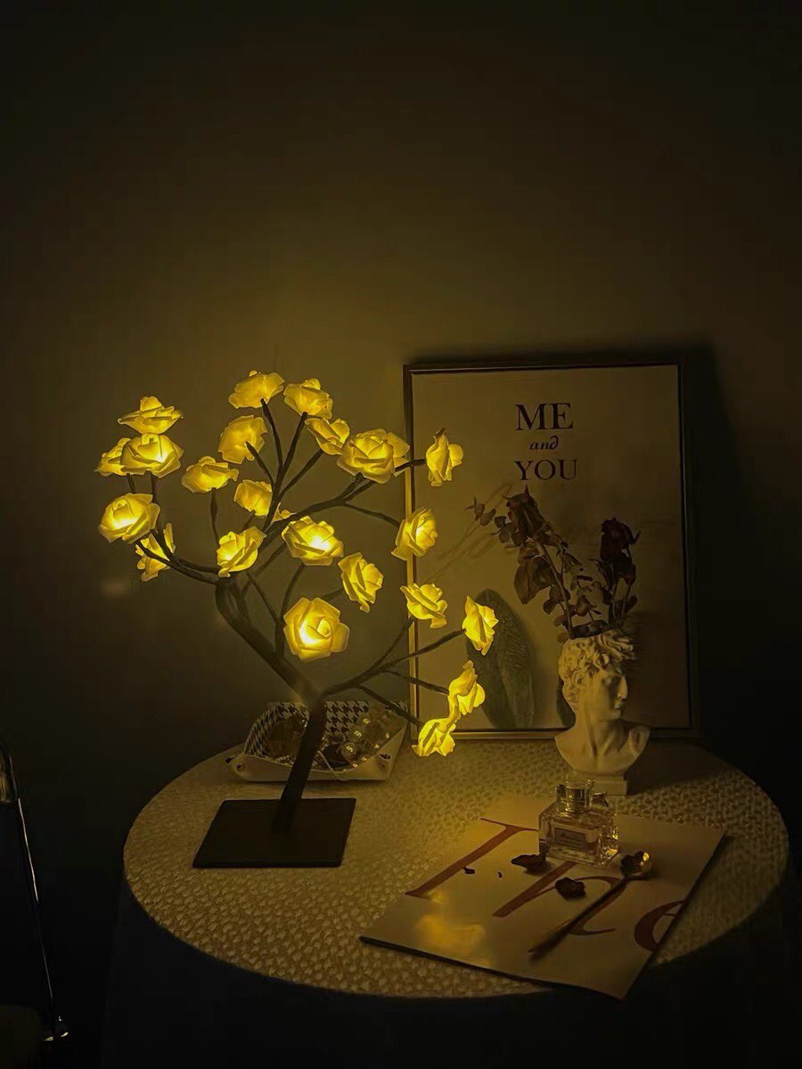 Enchanted Rose Tree Lamp photo review