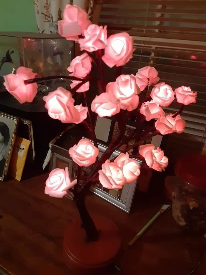 Enchanted Rose Tree Lamp photo review