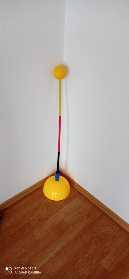 Portable Tennis Rebound Trainer Practice Tool Set photo review