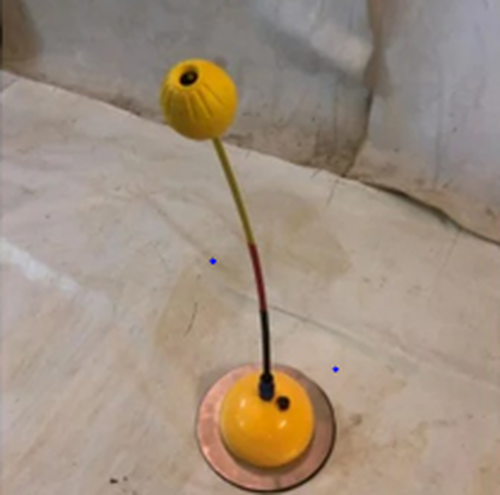 Portable Tennis Rebound Trainer Practice Tool Set photo review