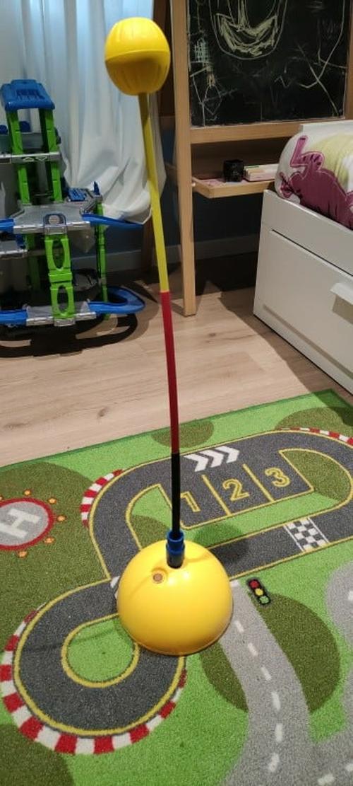 Portable Tennis Rebound Trainer Practice Tool Set photo review