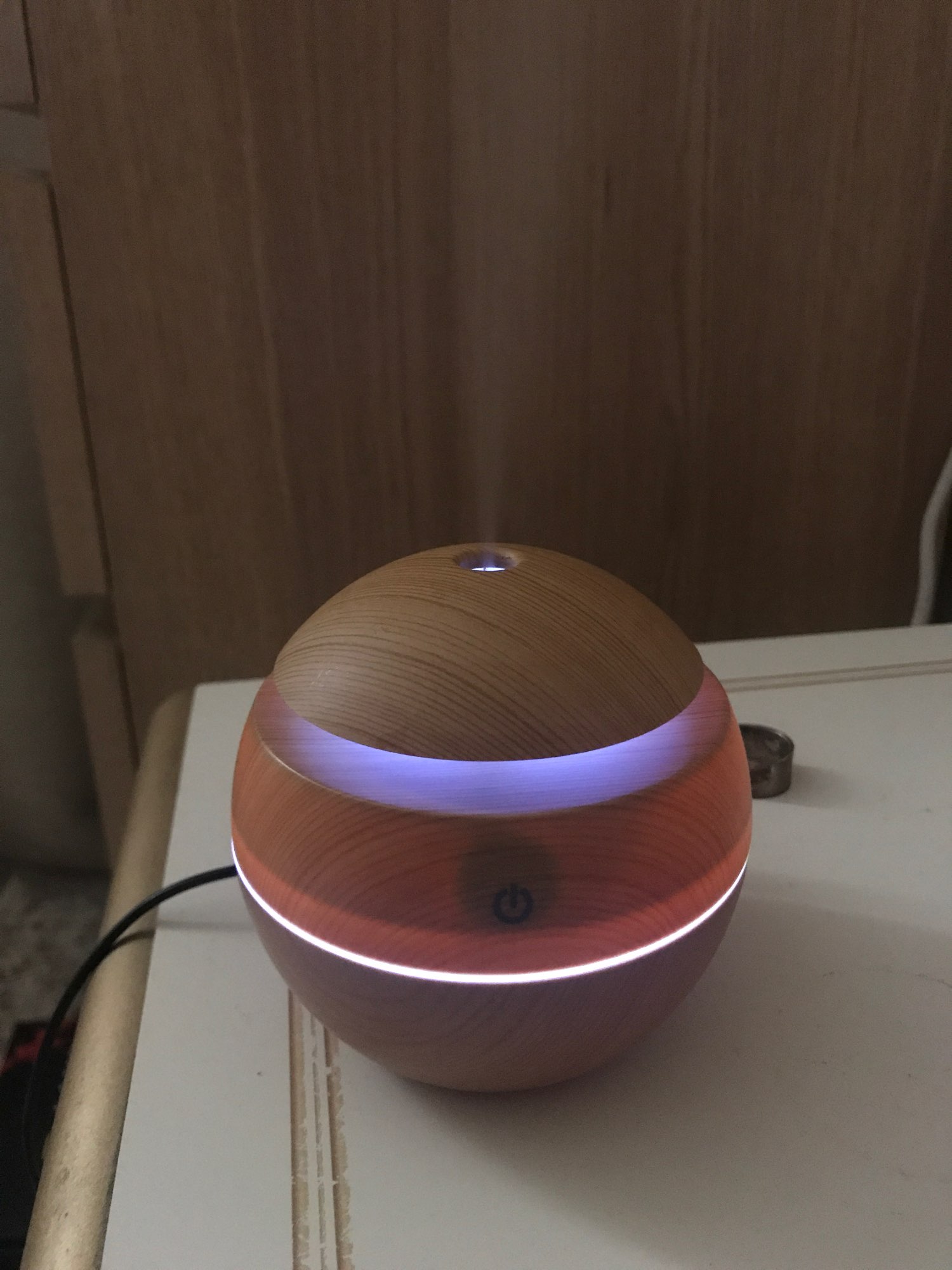 Essential Oils USB Powered Aroma Diffuser Air Purifier photo review