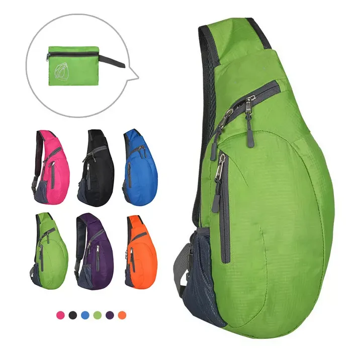 Fashionable Waterproof Chest Pack, Crossbody Shoulder Bag for Outdoor Activities