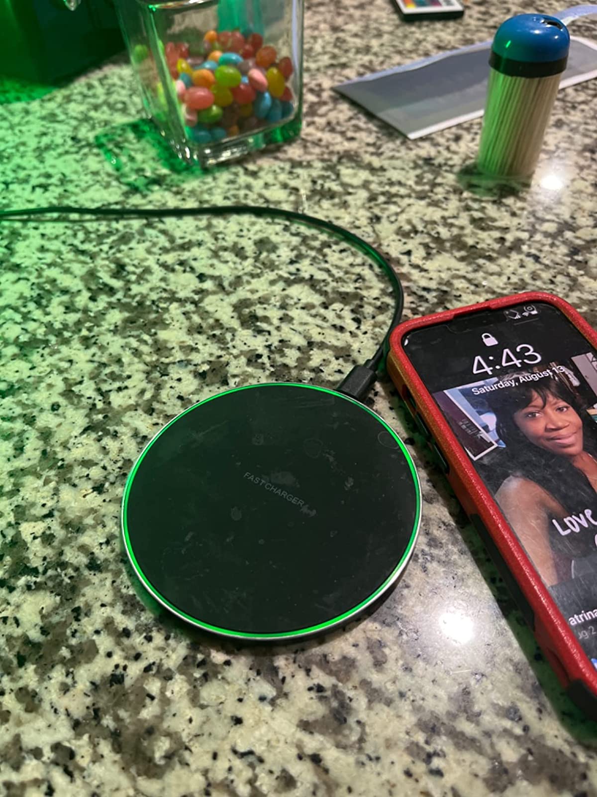 Fast Wireless Charger Pad photo review
