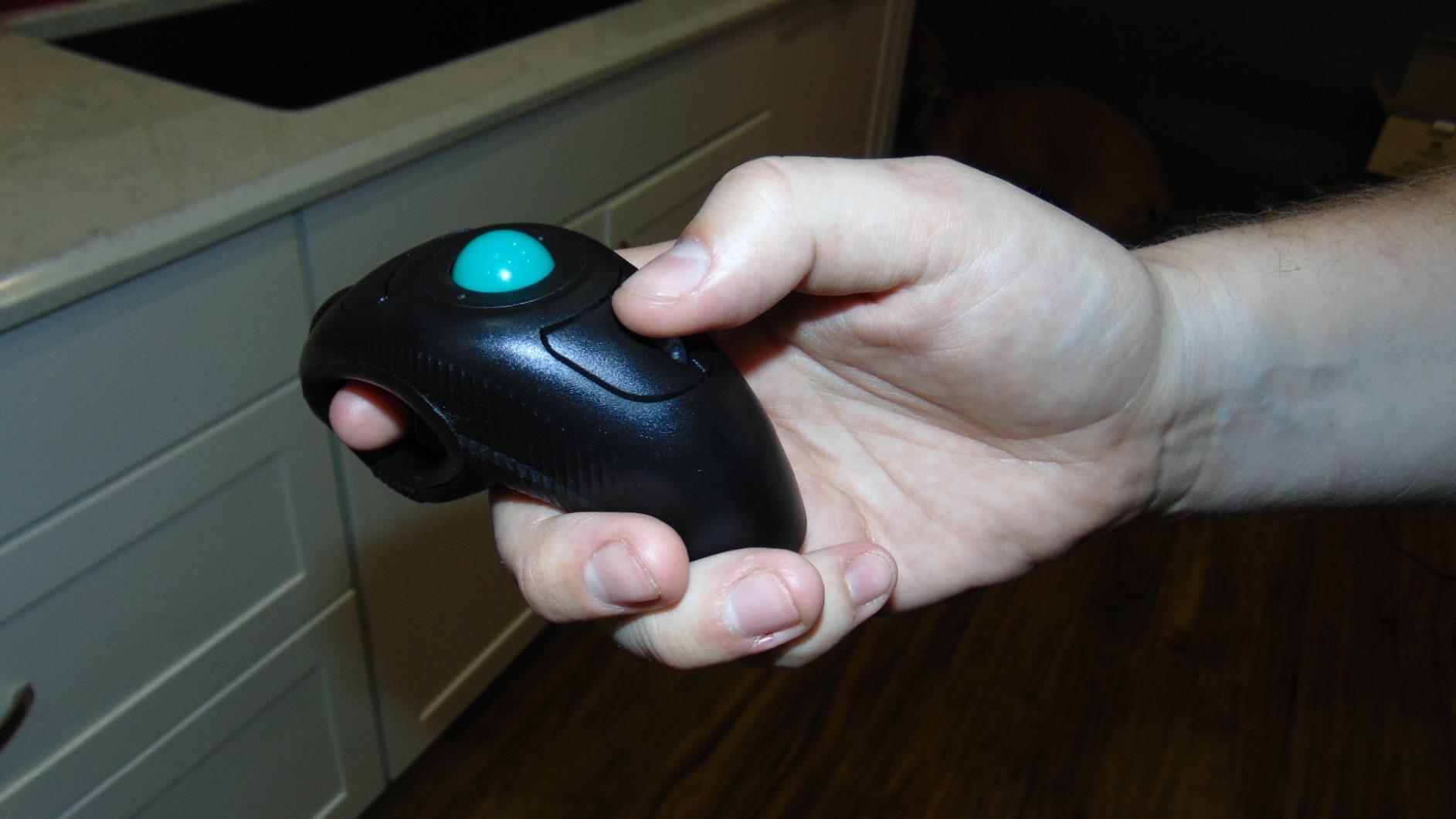 Finger Mouse With Track Ball photo review