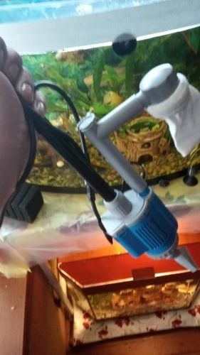 Fish Tank Gravel Cleaner - Aquarium Sand Electric Vacuum photo review