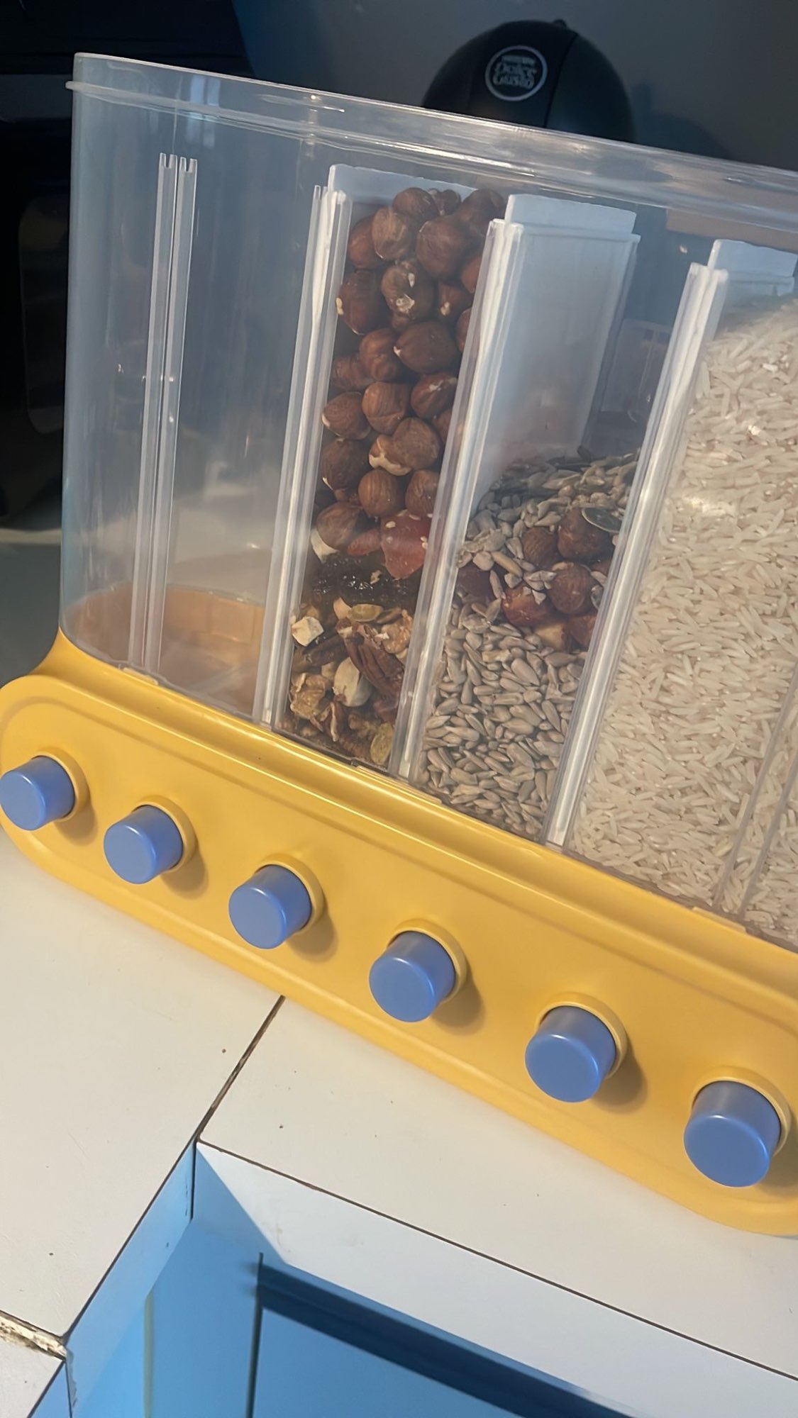 Wall-Mounted Food Grain Storage Boxes - Moisture-Proof & Airtight Kitchen Container photo review