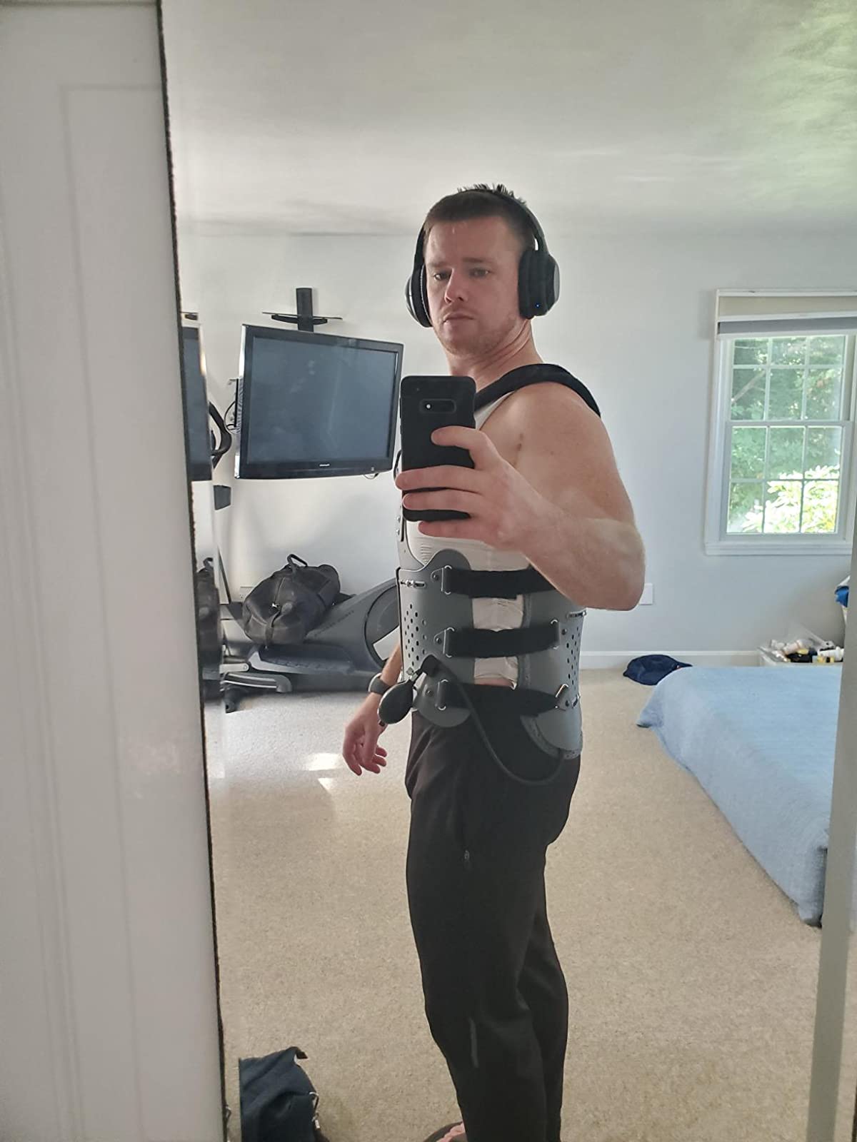 Full Back Straightening Spine Kyphosis And Scoliosis Brace photo review