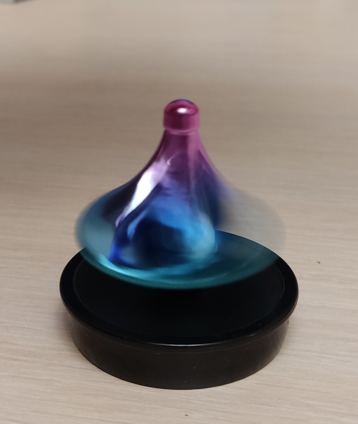 Stress Relief Toy Wind Blowing Gyro Decompression Gyroscope Spinning Top photo review
