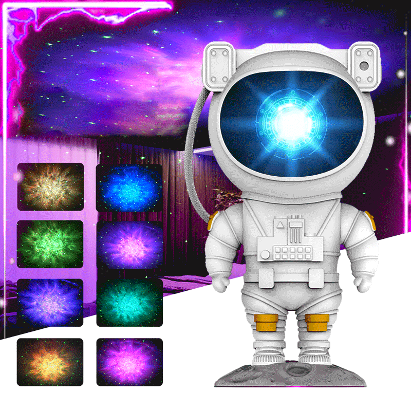 Creative Astronaut Galaxy Starry Night Projector Lamp – Katy Craft