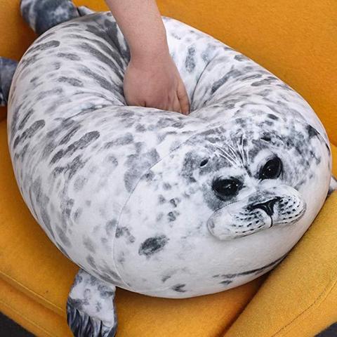 Realistic seal clearance plush