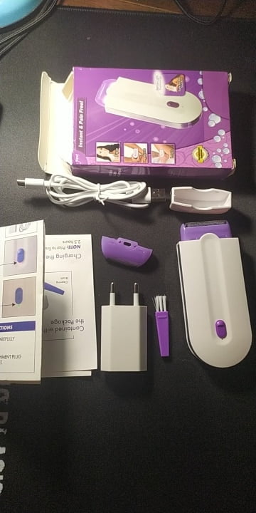 Induction Lady Epilator Laser Painless Hair Removal Device photo review