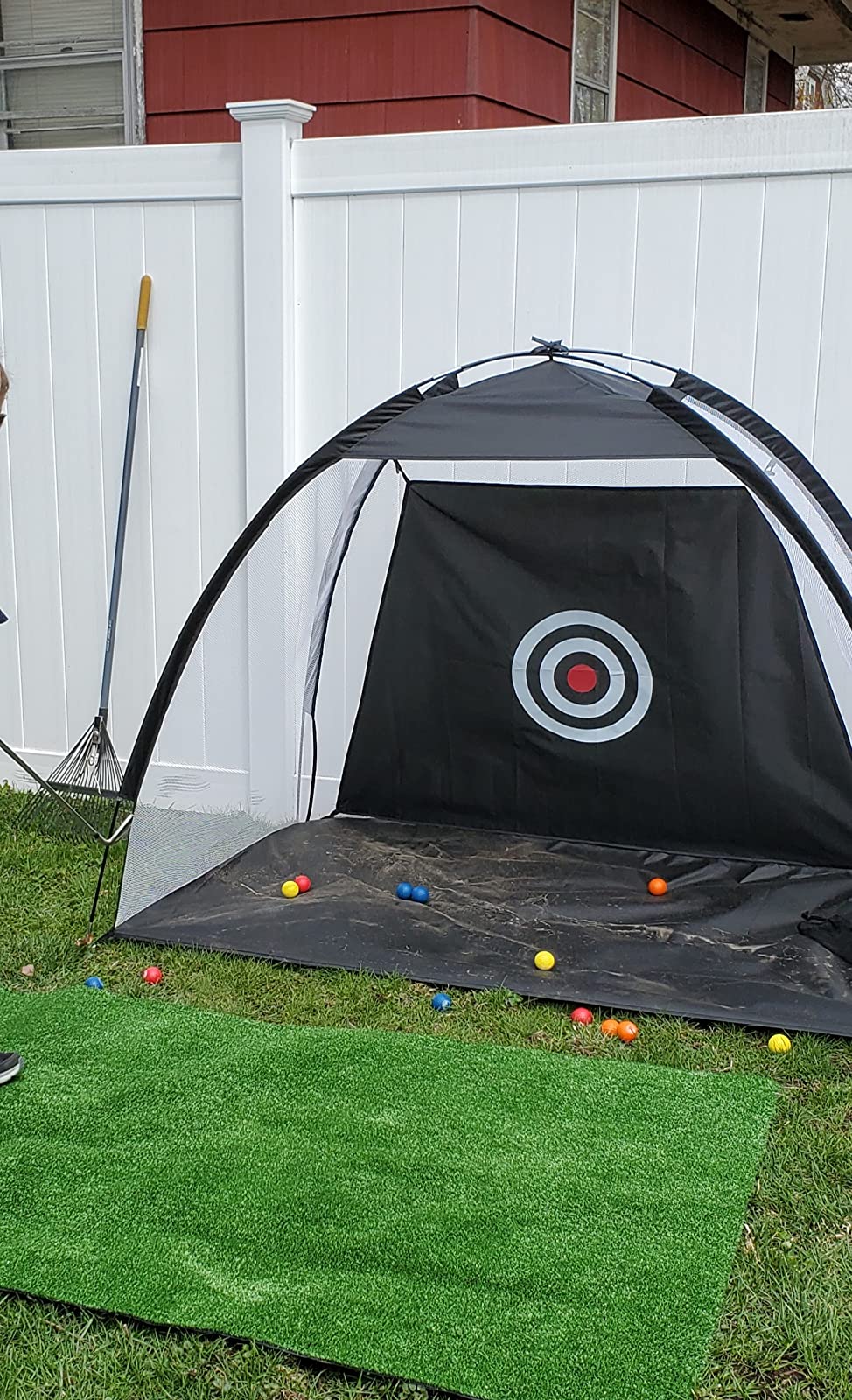Golf Cage Swing Training Set - Hitting Practice Golf Net photo review