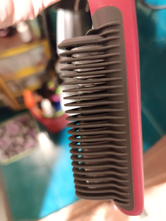 Hair Straightener Styler Brush photo review