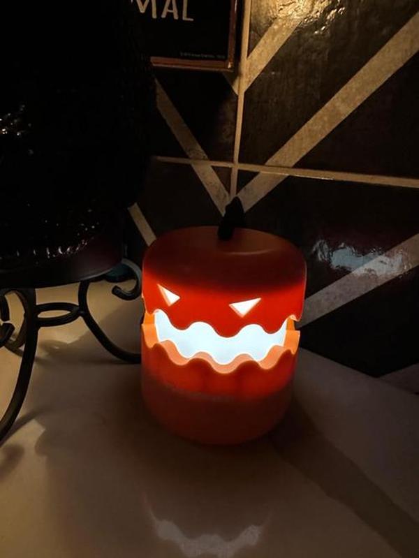 Halloween Pumpkin Lantern, Collapsible Jack O Lantern Pumpkins, Halloween Party Favors, Light up Pumpkin Outdoor photo review