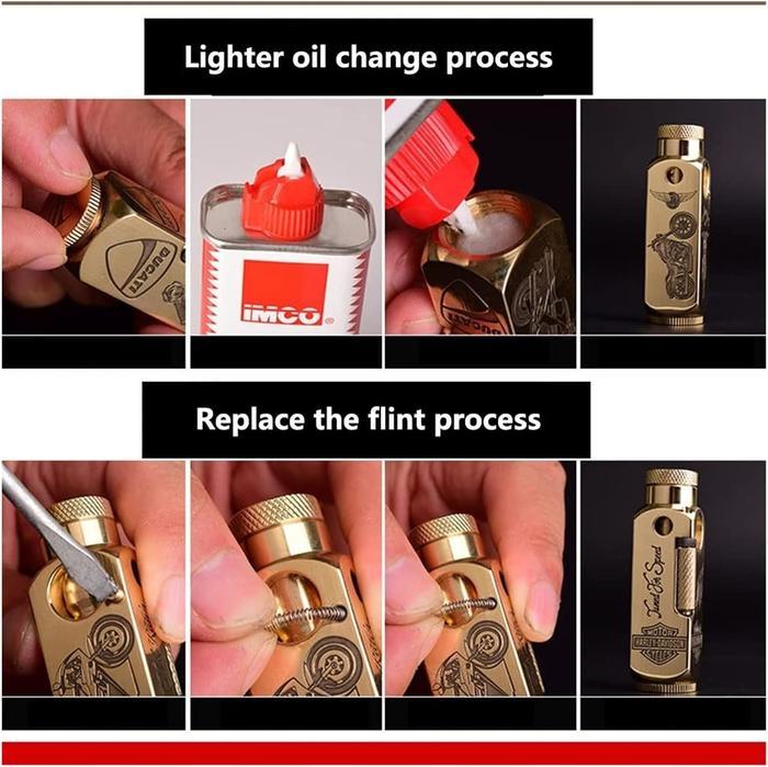 Hand Made Brass Trench Lighter