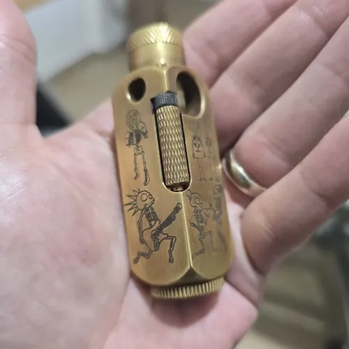 Hand Made Brass Trench Lighter photo review