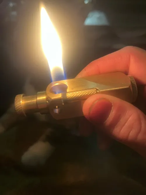Hand Made Brass Trench Lighter photo review
