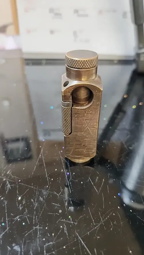 Hand Made Brass Trench Lighter photo review