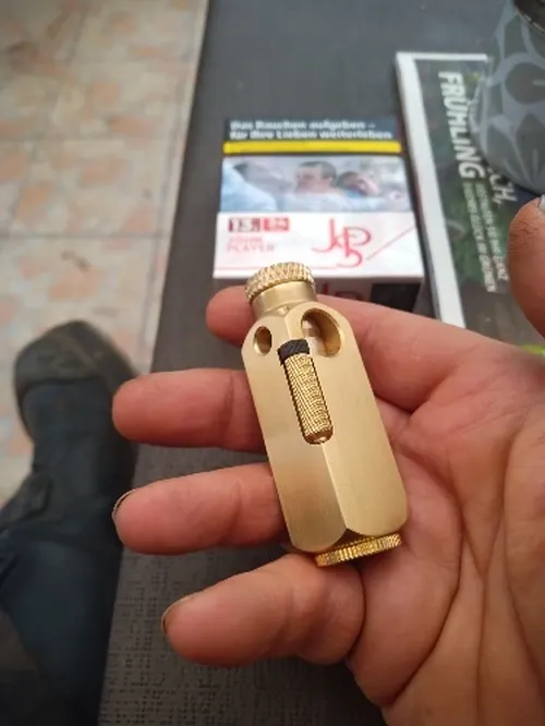 Hand Made Brass Trench Lighter photo review