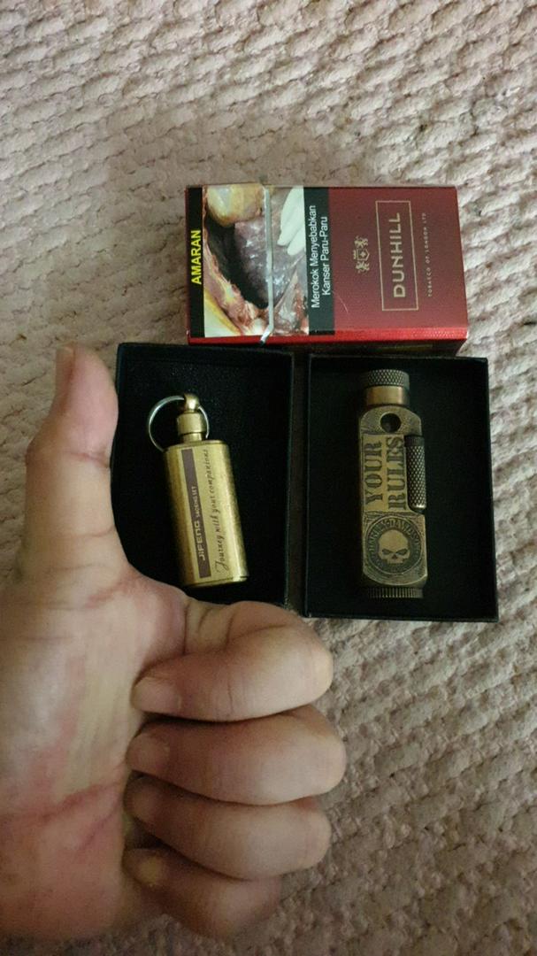Hand Made Brass Trench Lighter photo review