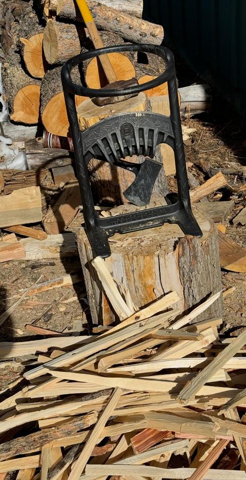 Heavy-Duty Metal Wood Chopper Tool for Household Use photo review