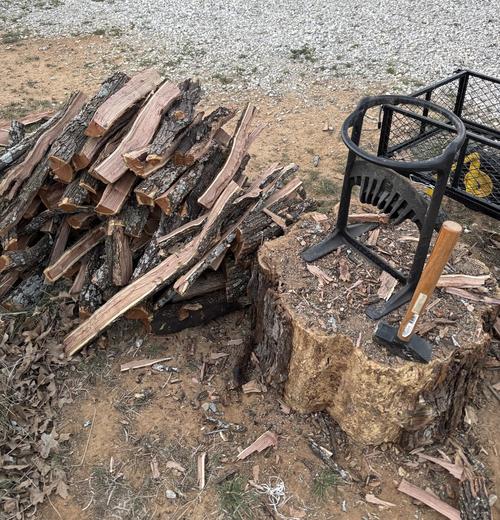 Heavy-Duty Metal Wood Chopper Tool for Household Use photo review