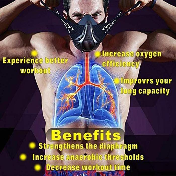 High Altitude Training Sports Mask for Fitness