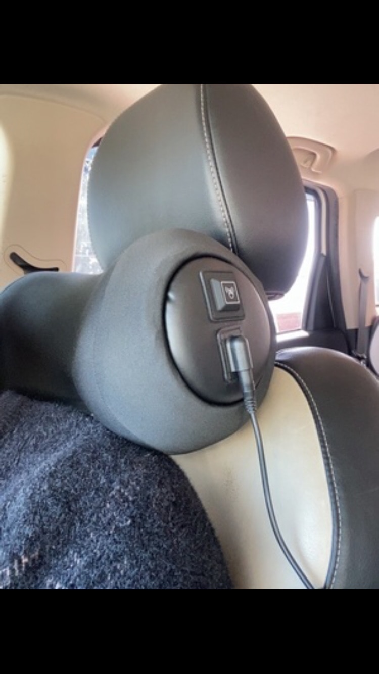 Car Neck Cushion, Car Waist Cushion Massage photo review