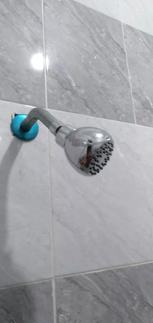 High Pressure Shower Head 3 Anti-Clog Anti-Leak Fixed With Adjustable Swivel Brass Ball Joint photo review