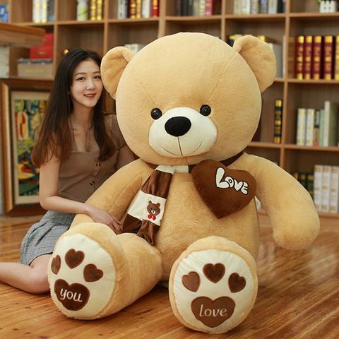Huge High Quality Giant teddy bear size comparison