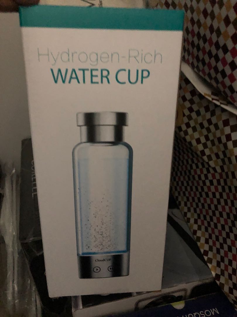 Hydrogen Rich Water Ionizer, Portable Smart Water Cup photo review