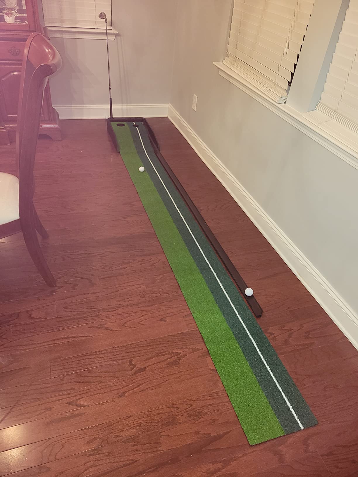 Green Golf Practice Mat Improve Accuracy and Speed for All Skill Levels photo review