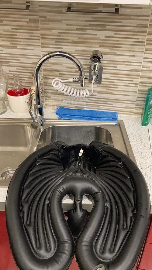 Inflatable Portable PVC Shampoo Basin for Home Medical Care photo review