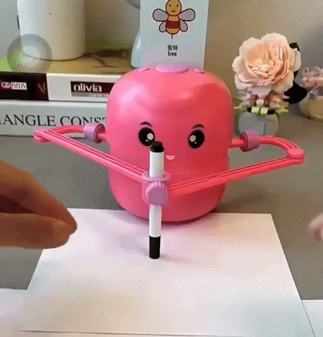 Interactive Educational Drawing Robot Toy for Kids Learning Fun