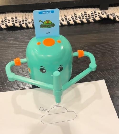 Interactive Educational Drawing Robot Toy for Kids Learning Fun photo review
