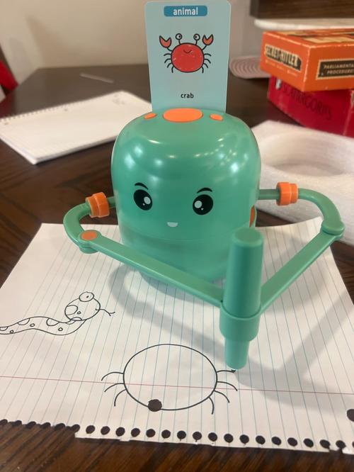 Interactive Educational Drawing Robot Toy for Kids Learning Fun photo review