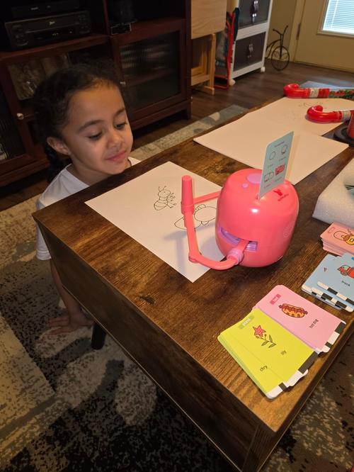 Interactive Educational Drawing Robot Toy for Kids Learning Fun photo review