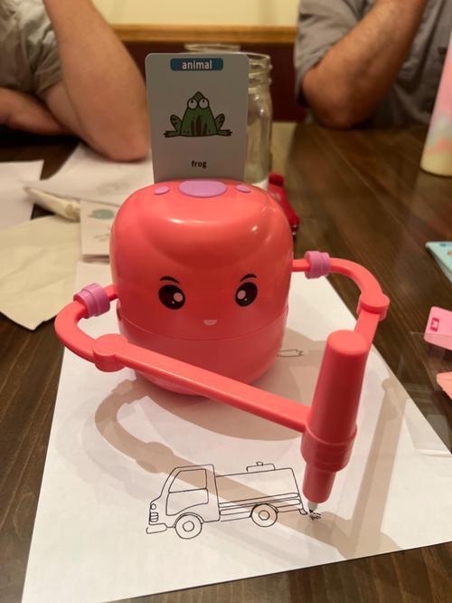 Interactive Educational Drawing Robot Toy for Kids Learning Fun photo review