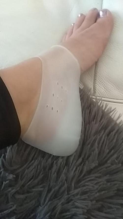 Invisible Silicone Height Increase Heel Cushion photo review