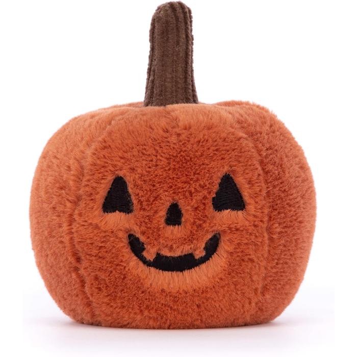 Ooky Jack O'Lantern Stuffed Toy, Spooky Halloween Plush