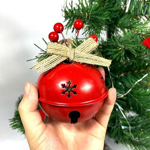 Christmas Jingle Bells for Kids - Decorative Iron Bells for Christmas Tree
