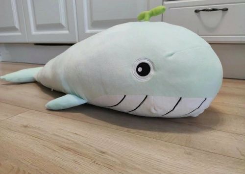 Jumbo Plush Whale Soft Stuffed Plush Pillow Toy photo review