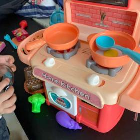 Educational Toy Set To Simulate Kitchen Baby Food photo review