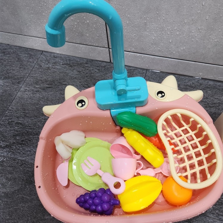 Kitchen Simulation Sink, Children’s Educational Toy photo review