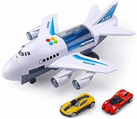Kids Toys Passenger Plane Car, Early Education Sound And Light Track Toy  Airliner – Katy Craft