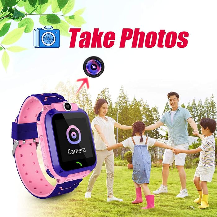 Kids Waterproof GPS Smart Watch with Camera and SOS