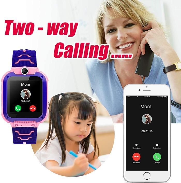 Kids Waterproof GPS Smart Watch with Camera and SOS